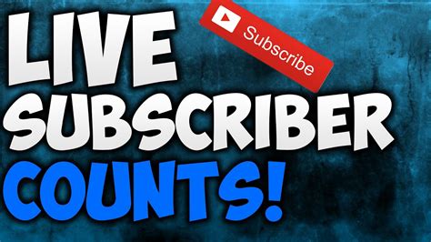 chanel sub|youtube sub count live.